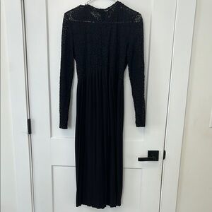 Elegant Black Lace Dress